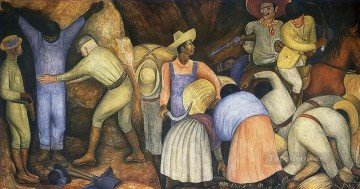 los explotadores 1926 Diego Rivera Pinturas al óleo